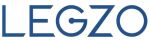 Logotipo de LEGZO en texto azul en negrita sobre fondo blanco, con una «G» estilizada.
